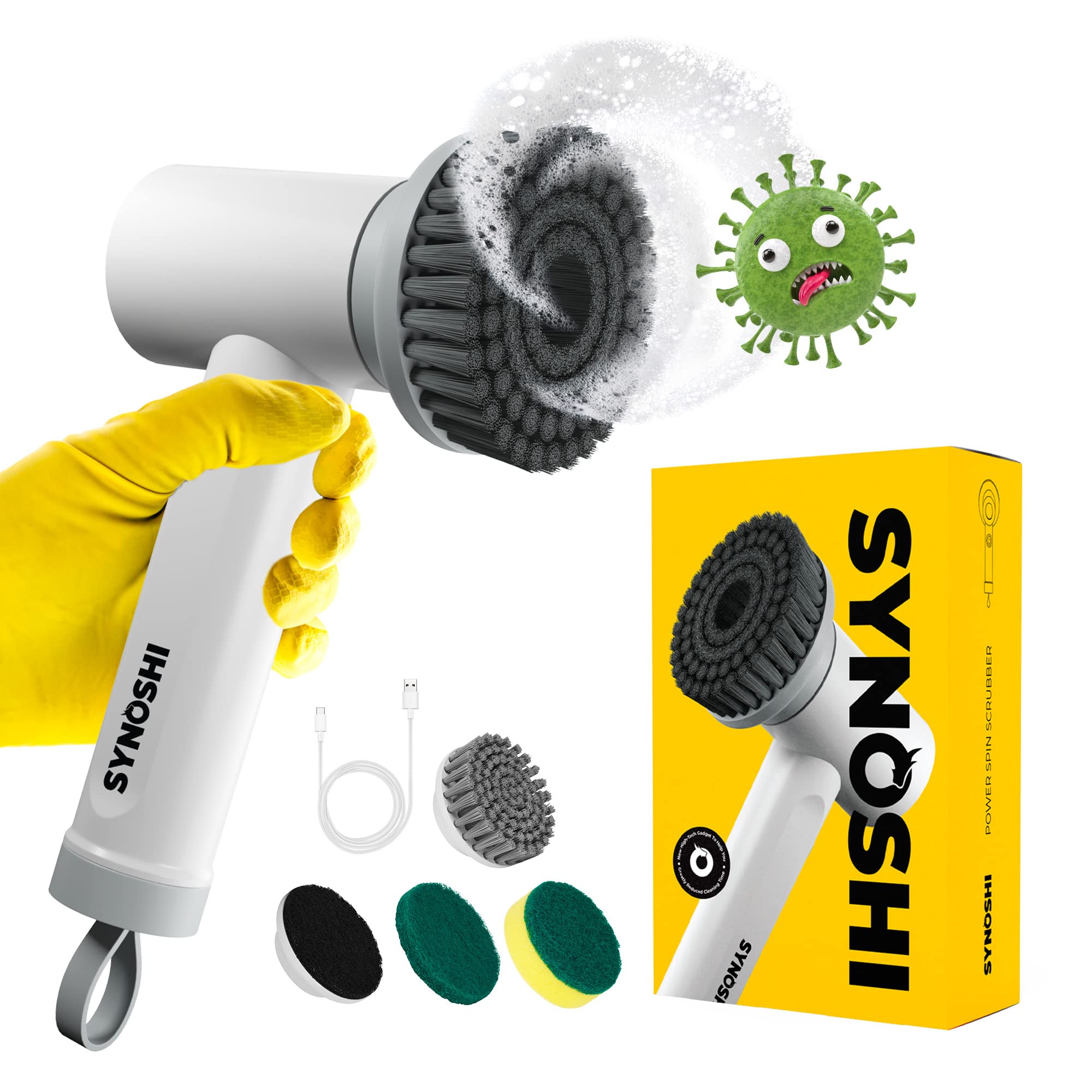 Synoshi Spin Power Scrubber Australia